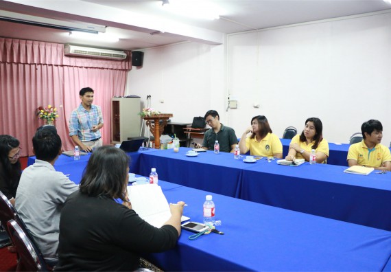 คณะวิทยาศาสตร์และเทคโนโลยี จัดการอบรมเชิงปฏิบัติการ เรื่อง การเรียนการสอนเป็นภาษาอังกฤษ