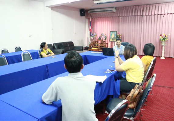 คณะวิทยาศาสตร์และเทคโนโลยี จัดการอบรมเชิงปฏิบัติการ เรื่อง การเรียนการสอนเป็นภาษาอังกฤษ