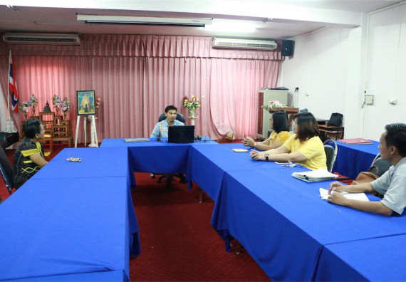 คณะวิทยาศาสตร์และเทคโนโลยี จัดการอบรมเชิงปฏิบัติการ เรื่อง การเรียนการสอนเป็นภาษาอังกฤษ