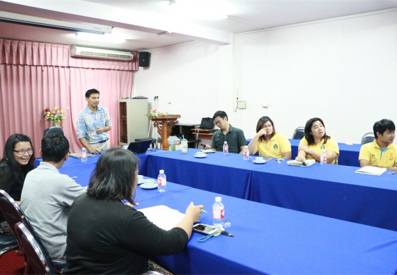 คณะวิทยาศาสตร์และเทคโนโลยี จัดการอบรมเชิงปฏิบัติการ เรื่อง การเรียนการสอนเป็นภาษาอังกฤษ