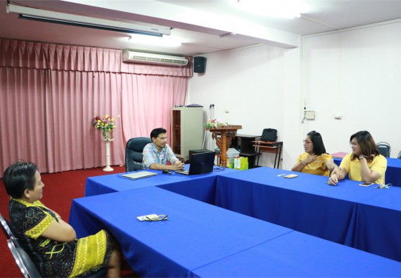 คณะวิทยาศาสตร์และเทคโนโลยี จัดการอบรมเชิงปฏิบัติการ เรื่อง การเรียนการสอนเป็นภาษาอังกฤษ