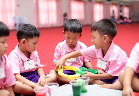 ค่ายวิทยาศาสตร์โรงเรียนสาธิตฯ ระดับชั้นอนุบาล 2559