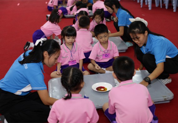 ค่ายวิทยาศาสตร์โรงเรียนสาธิตฯ ระดับชั้นอนุบาล 2559