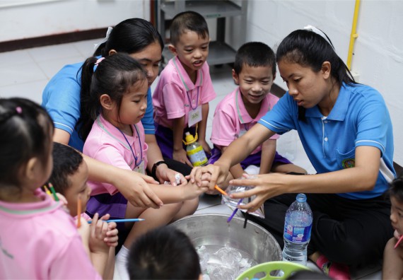 ค่ายวิทยาศาสตร์โรงเรียนสาธิตฯ ระดับชั้นอนุบาล 2559