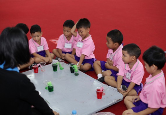 ค่ายวิทยาศาสตร์โรงเรียนสาธิตฯ ระดับชั้นอนุบาล 2559