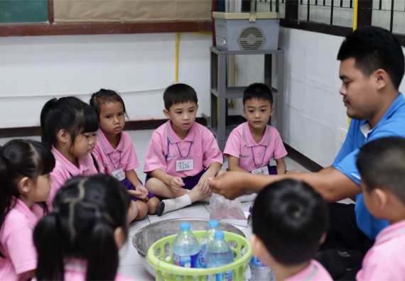 ค่ายวิทยาศาสตร์โรงเรียนสาธิตฯ ระดับชั้นอนุบาล 2559