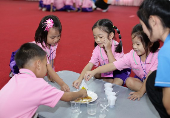 ค่ายวิทยาศาสตร์โรงเรียนสาธิตฯ ระดับชั้นอนุบาล 2559