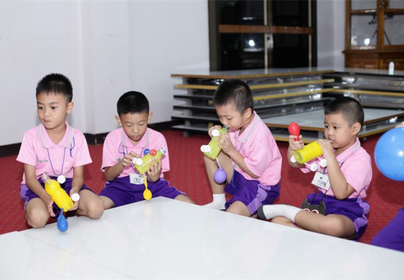 ค่ายวิทยาศาสตร์โรงเรียนสาธิตฯ ระดับชั้นอนุบาล 2559