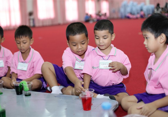 ค่ายวิทยาศาสตร์โรงเรียนสาธิตฯ ระดับชั้นอนุบาล 2559