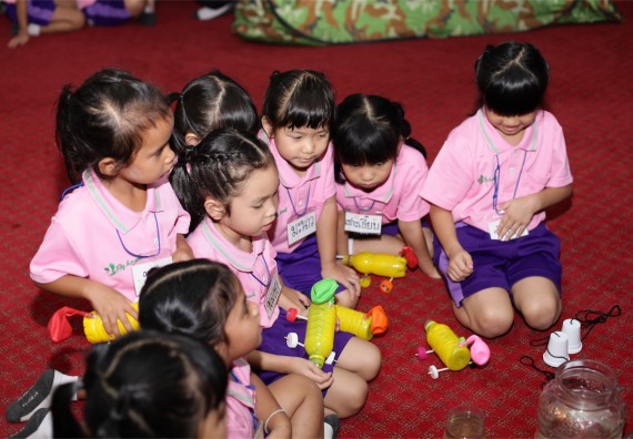 ค่ายวิทยาศาสตร์โรงเรียนสาธิตฯ ระดับชั้นอนุบาล 2559