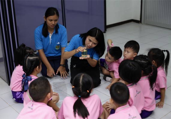 ค่ายวิทยาศาสตร์โรงเรียนสาธิตฯ ระดับชั้นอนุบาล 2559