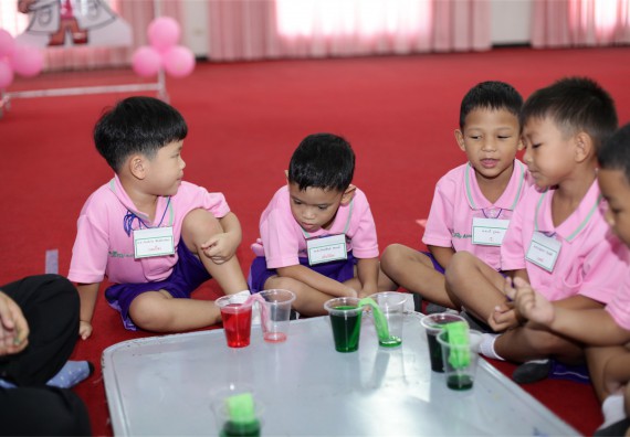 ค่ายวิทยาศาสตร์โรงเรียนสาธิตฯ ระดับชั้นอนุบาล 2559