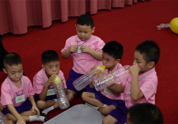 ค่ายวิทยาศาสตร์โรงเรียนสาธิตฯ ระดับชั้นอนุบาล 2559