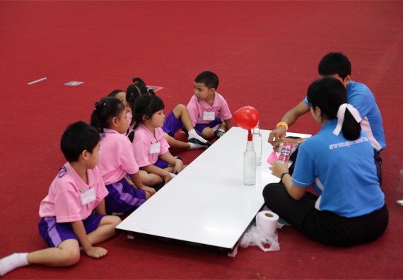 ค่ายวิทยาศาสตร์โรงเรียนสาธิตฯ ระดับชั้นอนุบาล 2559