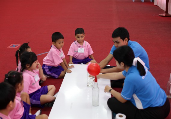 ค่ายวิทยาศาสตร์โรงเรียนสาธิตฯ ระดับชั้นอนุบาล 2559