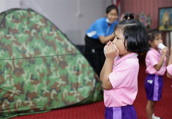 ค่ายวิทยาศาสตร์โรงเรียนสาธิตฯ ระดับชั้นอนุบาล 2559