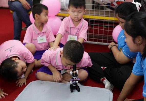 ค่ายวิทยาศาสตร์โรงเรียนสาธิตฯ ระดับชั้นอนุบาล 2559