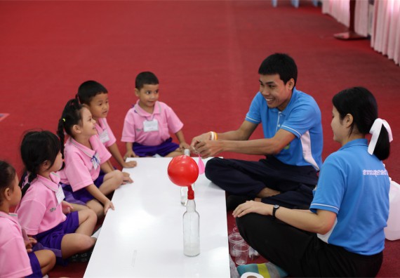 ค่ายวิทยาศาสตร์โรงเรียนสาธิตฯ ระดับชั้นอนุบาล 2559