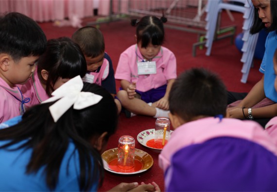 ค่ายวิทยาศาสตร์โรงเรียนสาธิตฯ ระดับชั้นอนุบาล 2559