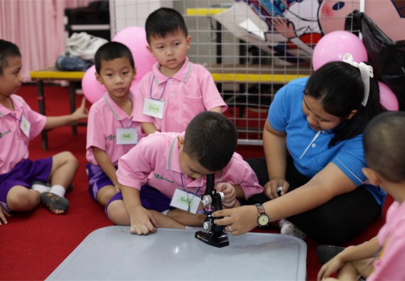 ค่ายวิทยาศาสตร์โรงเรียนสาธิตฯ ระดับชั้นอนุบาล 2559