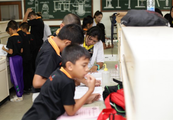 ค่ายวิทยาศาสตร์โรงเรียนสาธิตฯ ระดับชั้นประถมศึกษา ปีที่ 4-6