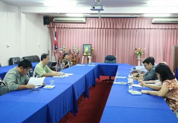 คณะวิทยาศาสตร์และเทคโนโลยี มีการประชุม เรื่อง แนวปฏิบัติงานศูนย์ฝึกประสบการณ์วิชาชีพ คณะวิทยาศาสตร์และเทคโนโลยี