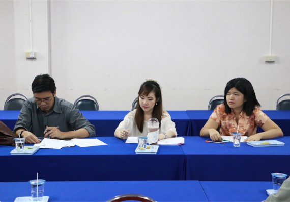 คณะวิทยาศาสตร์และเทคโนโลยี มีการประชุม เรื่อง แนวปฏิบัติงานศูนย์ฝึกประสบการณ์วิชาชีพ คณะวิทยาศาสตร์และเทคโนโลยี