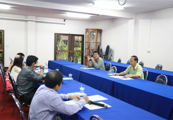 คณะวิทยาศาสตร์และเทคโนโลยี มีการประชุม เรื่อง แนวปฏิบัติงานศูนย์ฝึกประสบการณ์วิชาชีพ คณะวิทยาศาสตร์และเทคโนโลยี