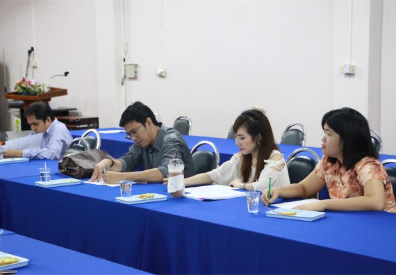 คณะวิทยาศาสตร์และเทคโนโลยี มีการประชุม เรื่อง แนวปฏิบัติงานศูนย์ฝึกประสบการณ์วิชาชีพ คณะวิทยาศาสตร์และเทคโนโลยี