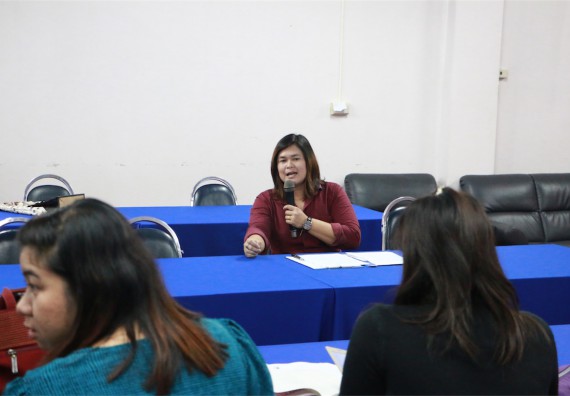 คณะวิทยาศาสตร์และเทคโนโลยี จัดการประชุม เรื่อง การสอบภาษาอังกฤษ TOEIC