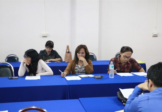 คณะวิทยาศาสตร์และเทคโนโลยี จัดการประชุม เรื่อง การสอบภาษาอังกฤษ TOEIC