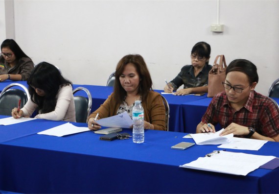 คณะวิทยาศาสตร์และเทคโนโลยี จัดการประชุม เรื่อง การสอบภาษาอังกฤษ TOEIC