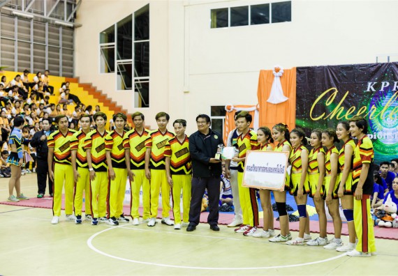 ขอแสดงความยินดีกับ Dragon Team คณะวิทยาศาสตร์และเทคโนโลยี ที่ ได้รับรางวัลรองชนะเลิศอันดับ 1