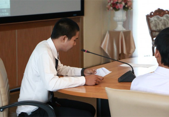 สโมสรนักศึกษาและชมรมของคณะวิทยาศาสตร์และเทคโนโลยี เข้าร่วมประชุมสภานักศึกษามหาวิทยาลัยราชภัฏกำแพงเพชร และนำเสนอโครงการประจำปีงบประมาณ 2560