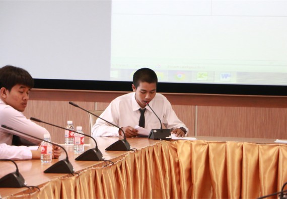 สโมสรนักศึกษาและชมรมของคณะวิทยาศาสตร์และเทคโนโลยี เข้าร่วมประชุมสภานักศึกษามหาวิทยาลัยราชภัฏกำแพงเพชร และนำเสนอโครงการประจำปีงบประมาณ 2560