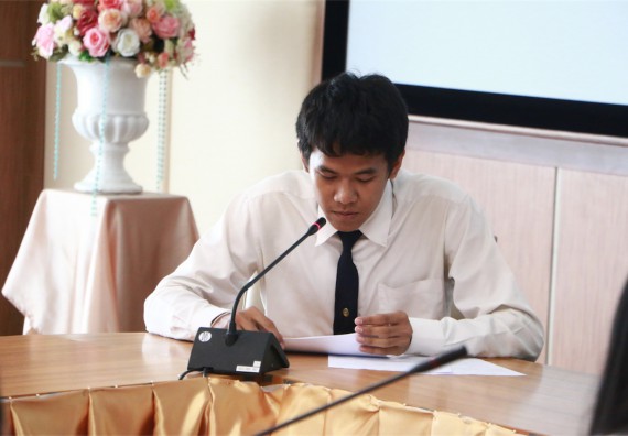 สโมสรนักศึกษาและชมรมของคณะวิทยาศาสตร์และเทคโนโลยี เข้าร่วมประชุมสภานักศึกษามหาวิทยาลัยราชภัฏกำแพงเพชร และนำเสนอโครงการประจำปีงบประมาณ 2560