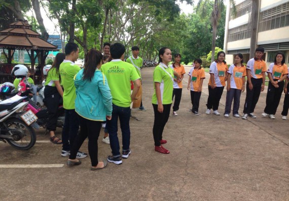  โปรแกรมวิชาชีววิทยา จัดกิจกรรมเตรียมความพร้อมของนักศึกษา โปรแกรมวิชาชีววิทยา