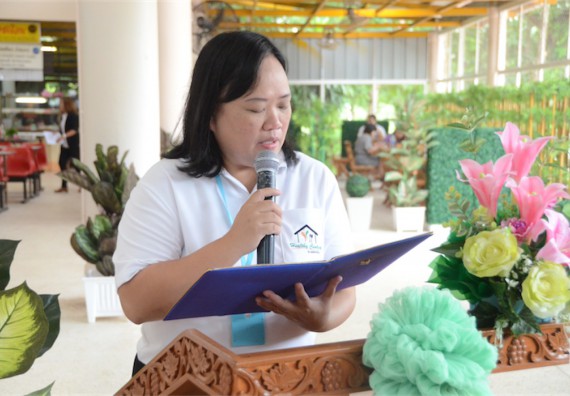 อบรม เรื่อง การทำอาหารเพื่อสุขภาพสำหรับการให้บริการในโรงอาหาร