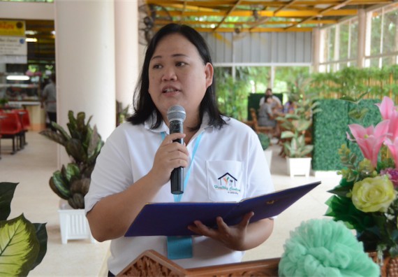 อบรม เรื่อง การทำอาหารเพื่อสุขภาพสำหรับการให้บริการในโรงอาหาร