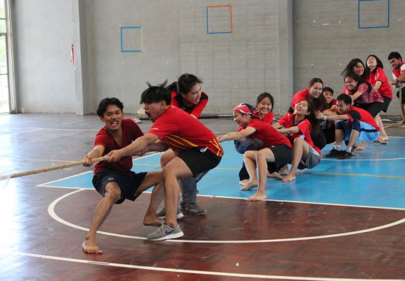 ภาพกิจกรรม สานสัมพันธ์พี่น้องโปรแกรมวิชาฟิสิกส์