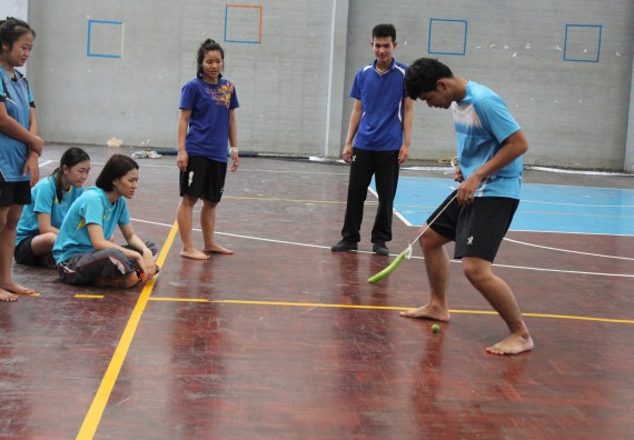 ภาพกิจกรรม สานสัมพันธ์พี่น้องโปรแกรมวิชาฟิสิกส์