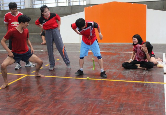 ภาพกิจกรรม สานสัมพันธ์พี่น้องโปรแกรมวิชาฟิสิกส์