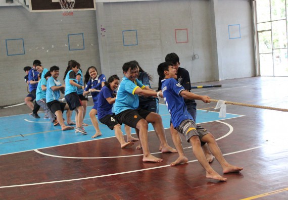 ภาพกิจกรรม สานสัมพันธ์พี่น้องโปรแกรมวิชาฟิสิกส์