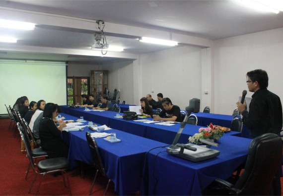 ภาพกิจกรรม ประชุมการจัดทำโครงการในลักษณะบูรณาการเชิงยุทธศาสตร์ตามแผนยุทธศาสตร์ (Reprofiling) มหาวิทยาลัยราชภัฏ