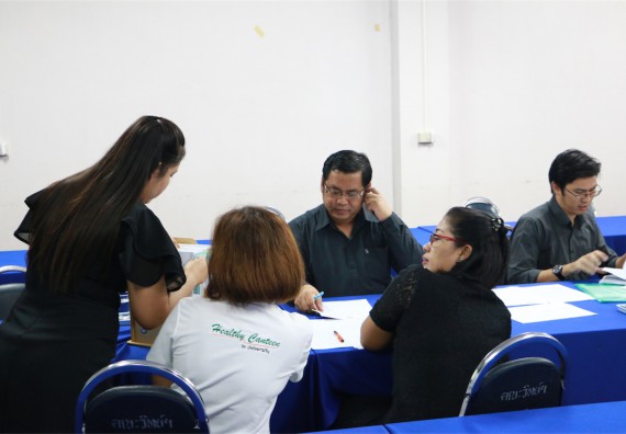 ภาพกิจกรรม คณะวิทยาศาสตร์ฯ รับการตรวจสอบภายในจากคณะกรรมการตรวจสอบภายในมหาวิทยาลัยราชภัฏกำแพงเพชร 