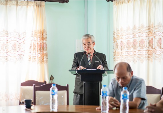 ภาพกิจกรรม คณะวิทยาศาสตร์และเทคโนโลยี ร่วมงานฉลองครบรอบ 20 ปี มหาวิทยาลัยแห่งชาติลาว