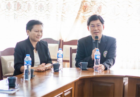 ภาพกิจกรรม คณะวิทยาศาสตร์และเทคโนโลยี ร่วมงานฉลองครบรอบ 20 ปี มหาวิทยาลัยแห่งชาติลาว