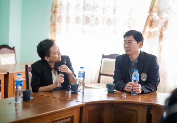 ภาพกิจกรรม คณะวิทยาศาสตร์และเทคโนโลยี ร่วมงานฉลองครบรอบ 20 ปี มหาวิทยาลัยแห่งชาติลาว