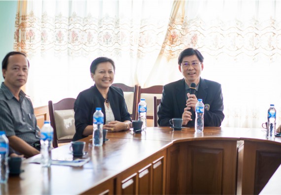 ภาพกิจกรรม คณะวิทยาศาสตร์และเทคโนโลยี ร่วมงานฉลองครบรอบ 20 ปี มหาวิทยาลัยแห่งชาติลาว