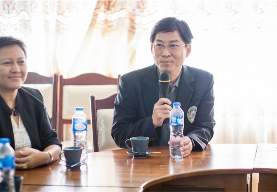 ภาพกิจกรรม คณะวิทยาศาสตร์และเทคโนโลยี ร่วมงานฉลองครบรอบ 20 ปี มหาวิทยาลัยแห่งชาติลาว